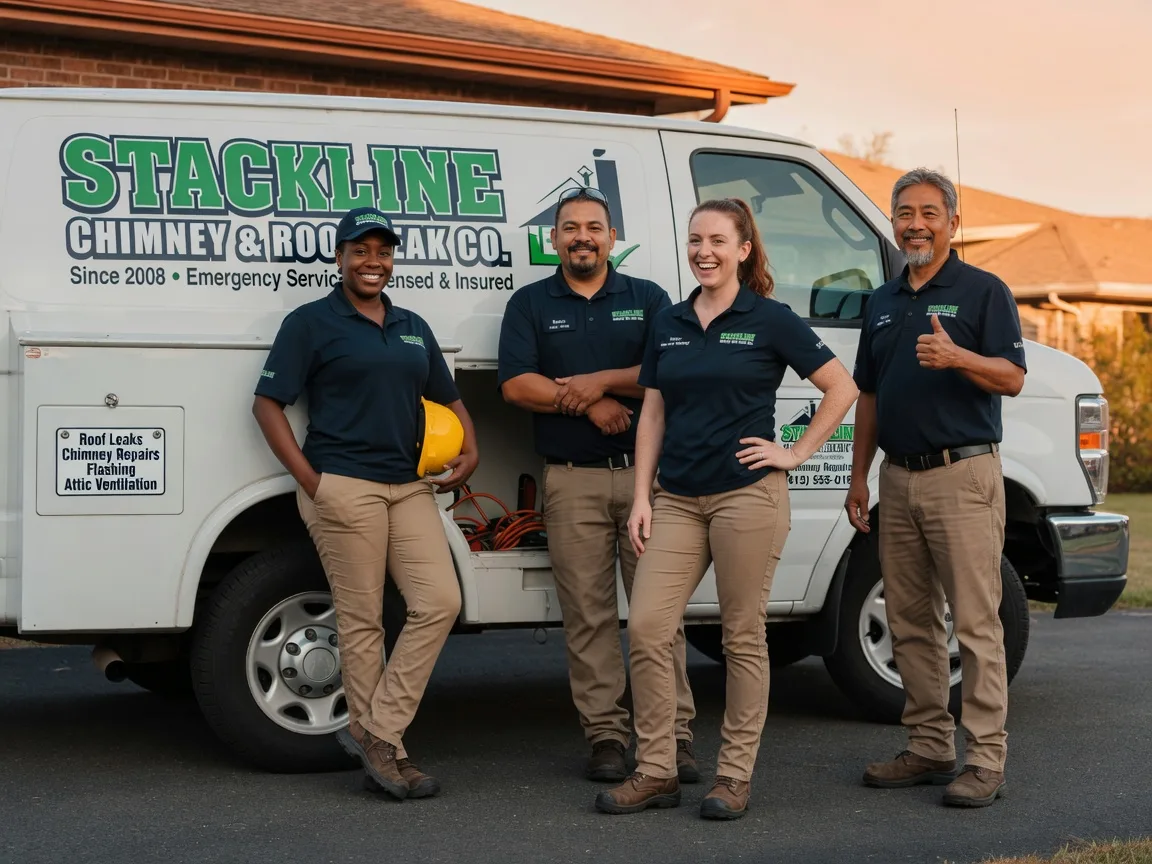 Chimney flashing repair company in Winona, OH